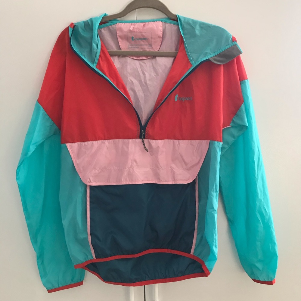 Cotapaxi three-quarter zip windbreaker